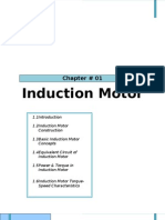 Induction Motor: Chapter # 01