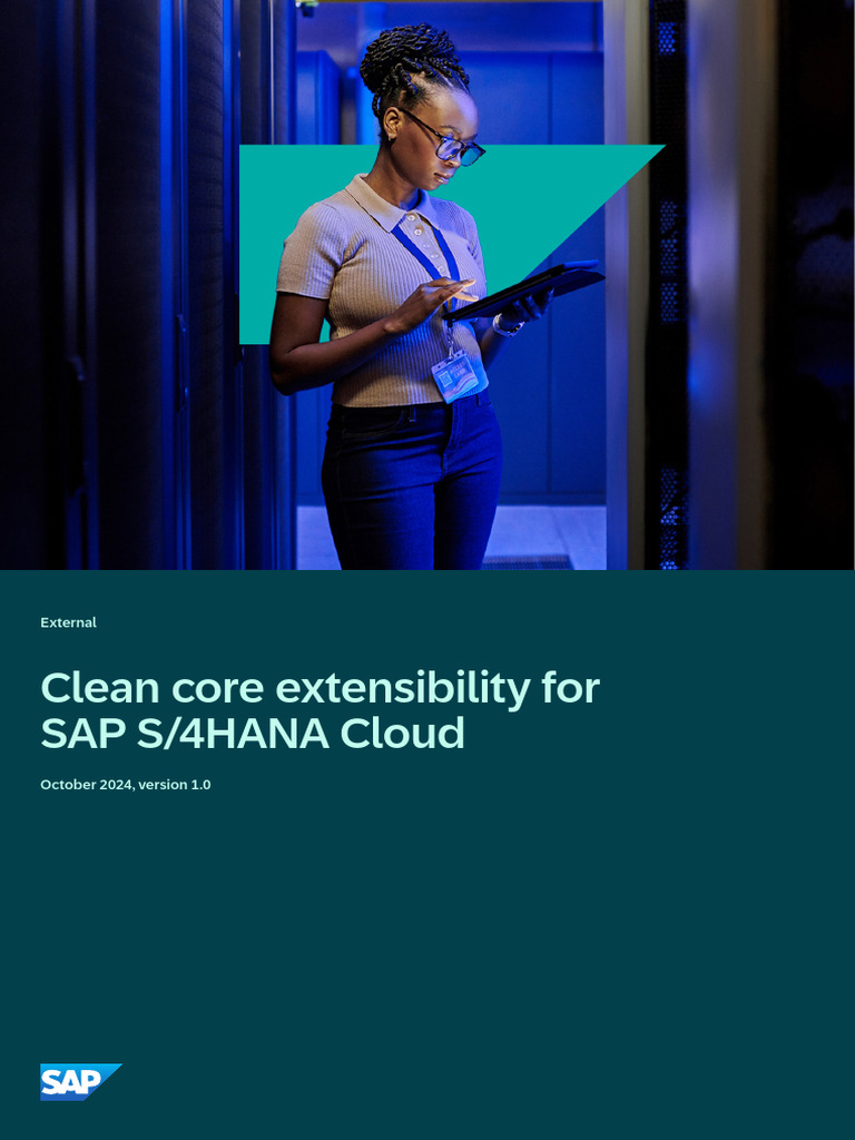 Clean Core Extensibility For SAP S - 4HANA Cloud | PDF | Cloud ...