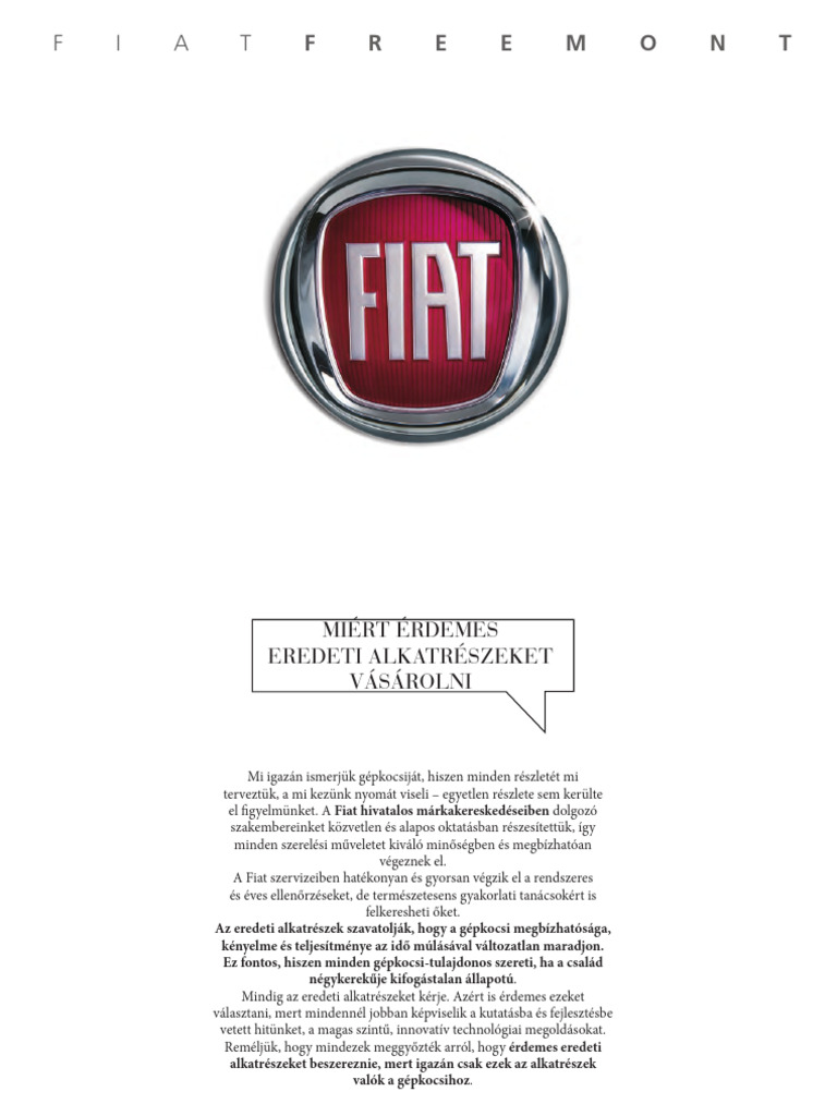 Written Fiat Freemont Rear Trunk Emblem – Original Coat Of Arms Style Logo