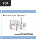 Economics For Educators Revised V 18G