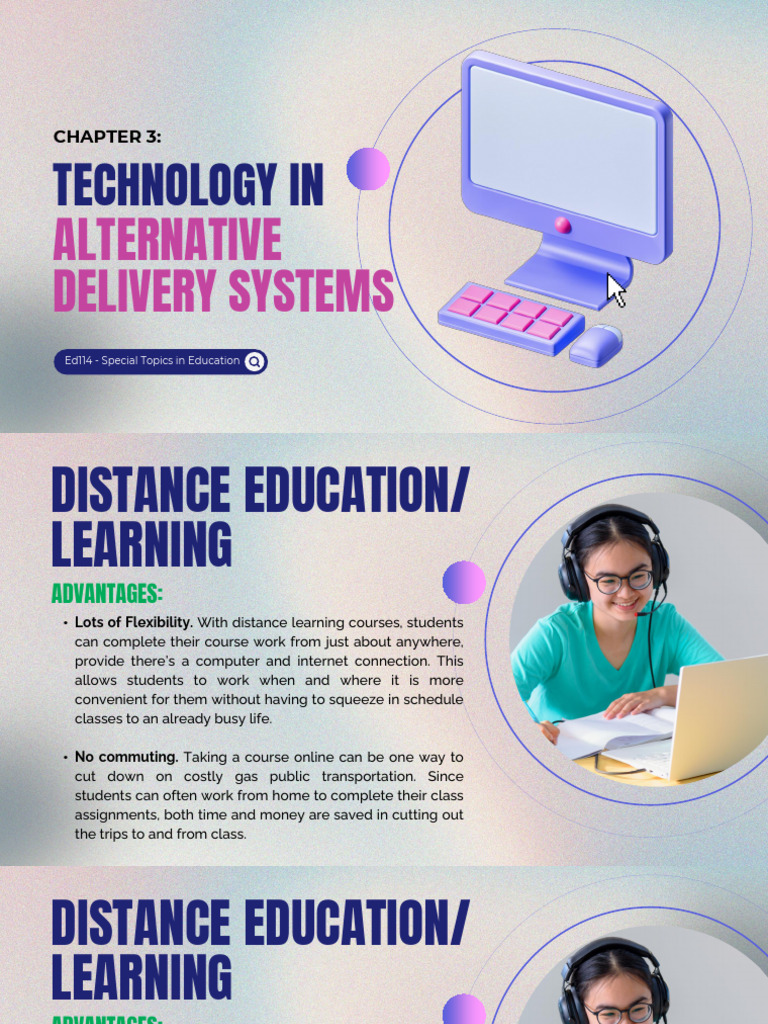 Distance Education: Pros and Cons | PDF | Distance Education | Internet