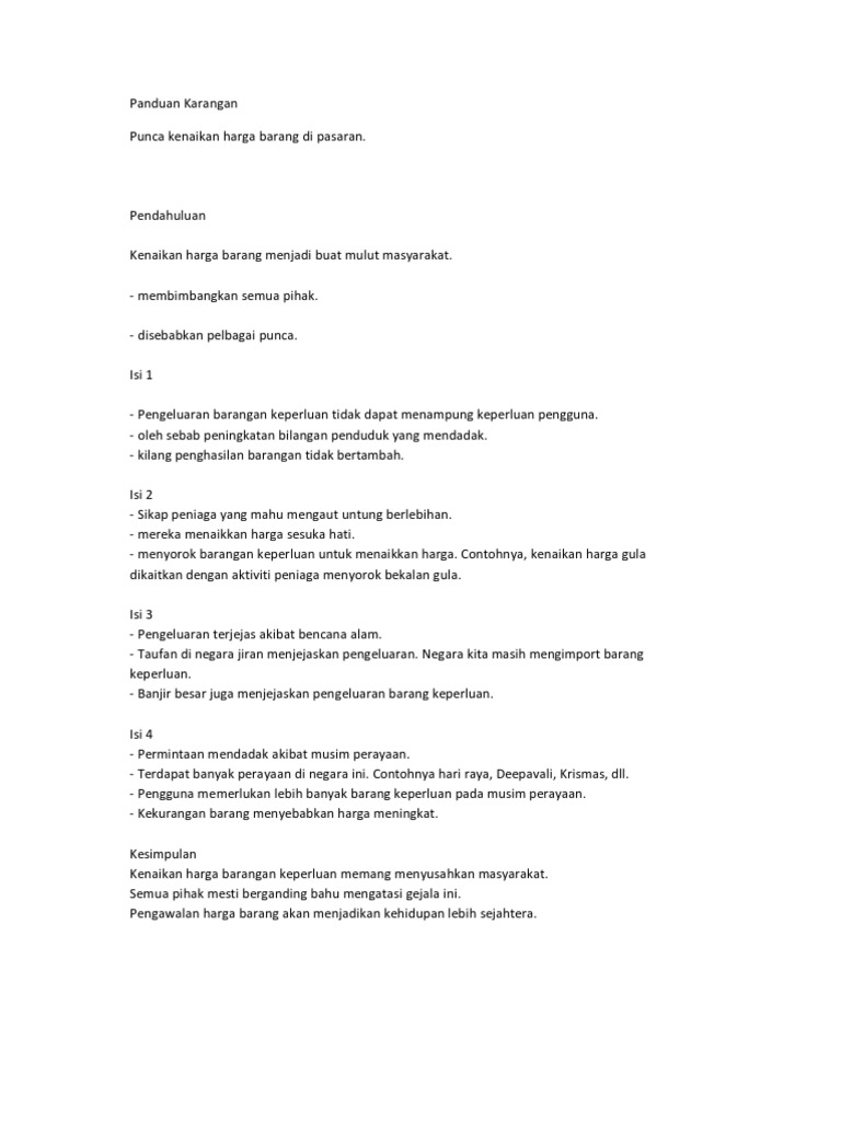 Panduan Karangan Pdf