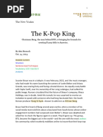 The K-Pop King | PDF