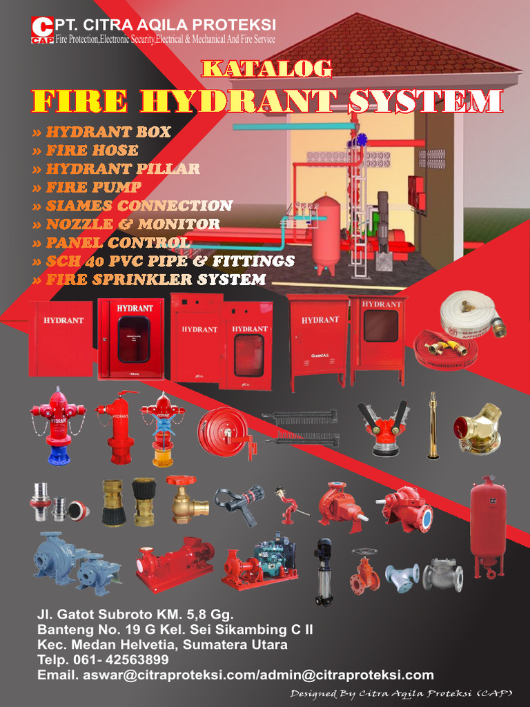 Fire Hydrant System Catalogue | PDF | Fire Sprinkler System | Pipe ...
