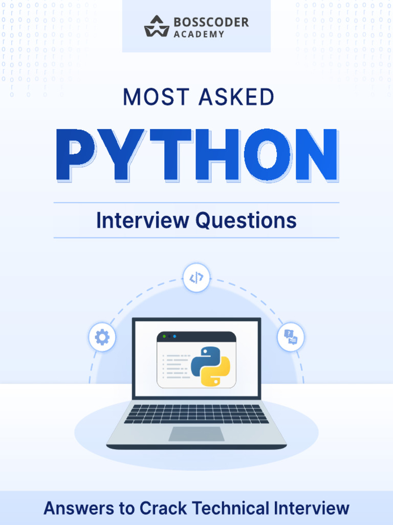 Most Asked Python Interview Questions at MAANG Companies | PDF | Method ...