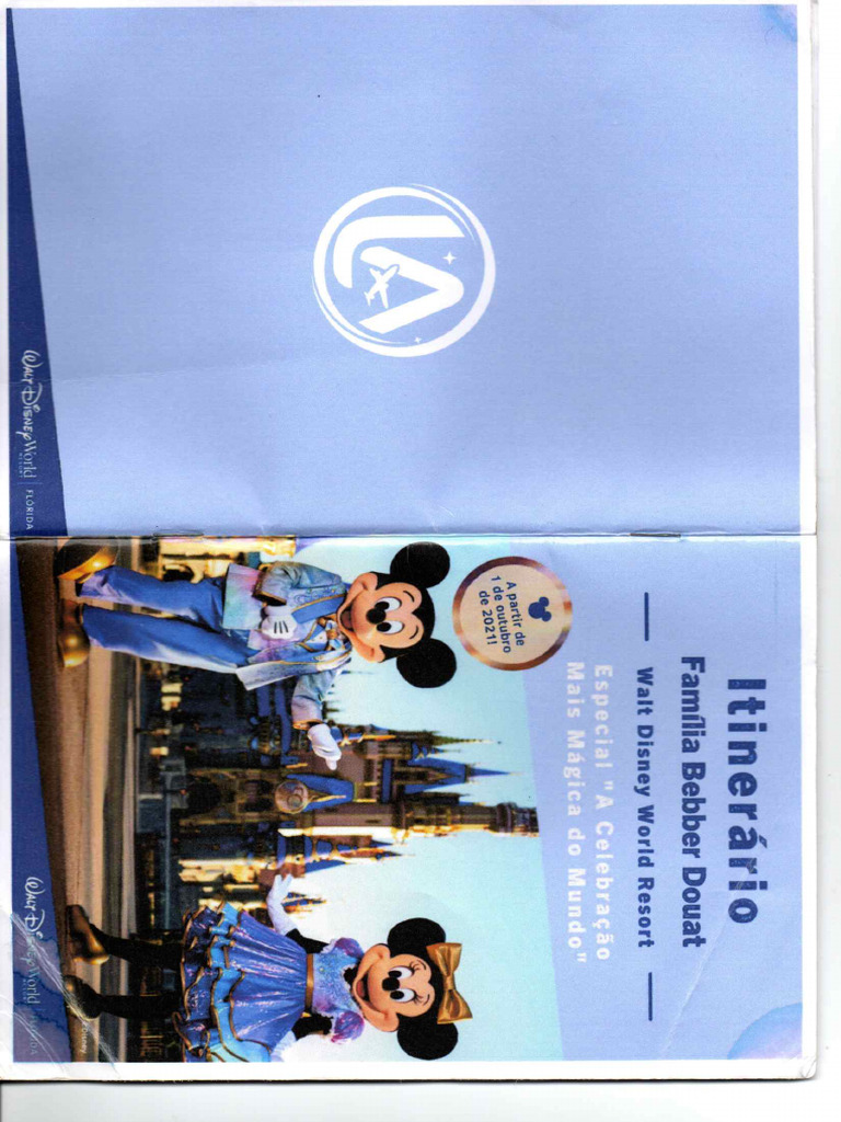 Itinerário Disney | PDF