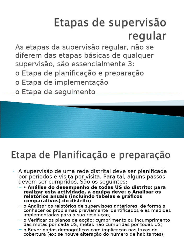 Aula 3 Supervisao Rapida | PDF | Finanças e Administração de Capital
