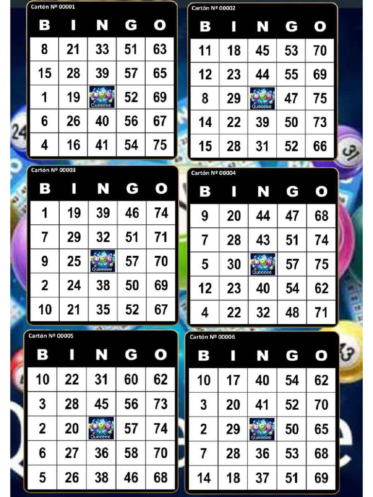 Cartones Bingo 1-150 | PDF