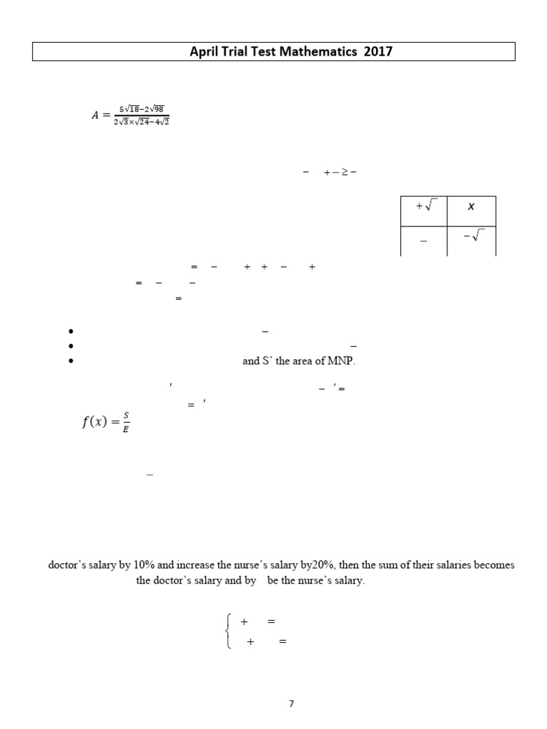 Math Problems: Fractions, Geometry, Salaries | PDF | Circle | Triangle