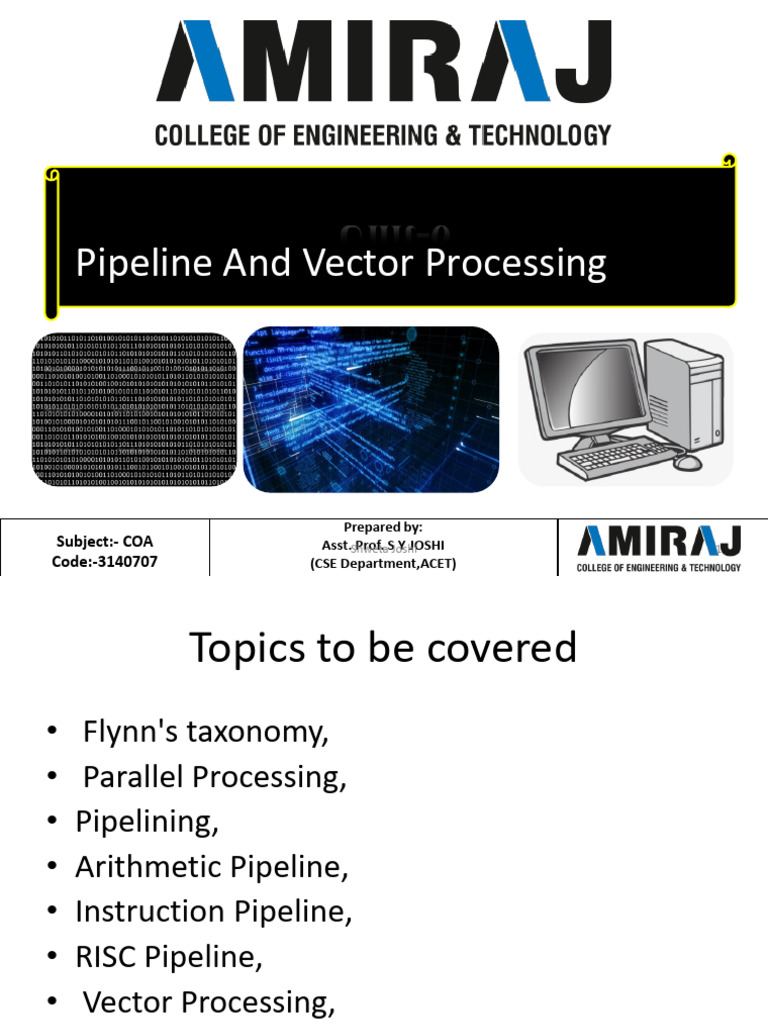 Unit 6 Coa Converted | PDF | Parallel Computing | Computer Architecture