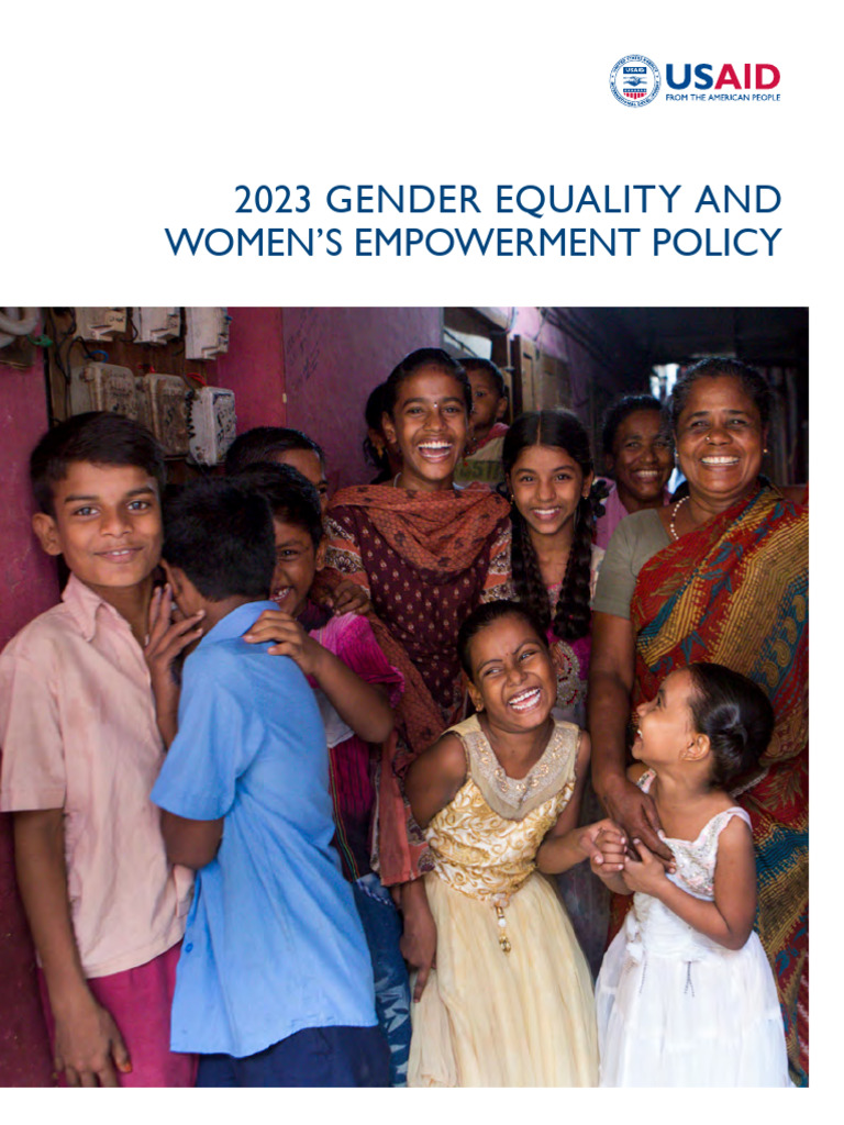 2023 Gender Policy 508 | PDF | Gender Equality | Gender Studies