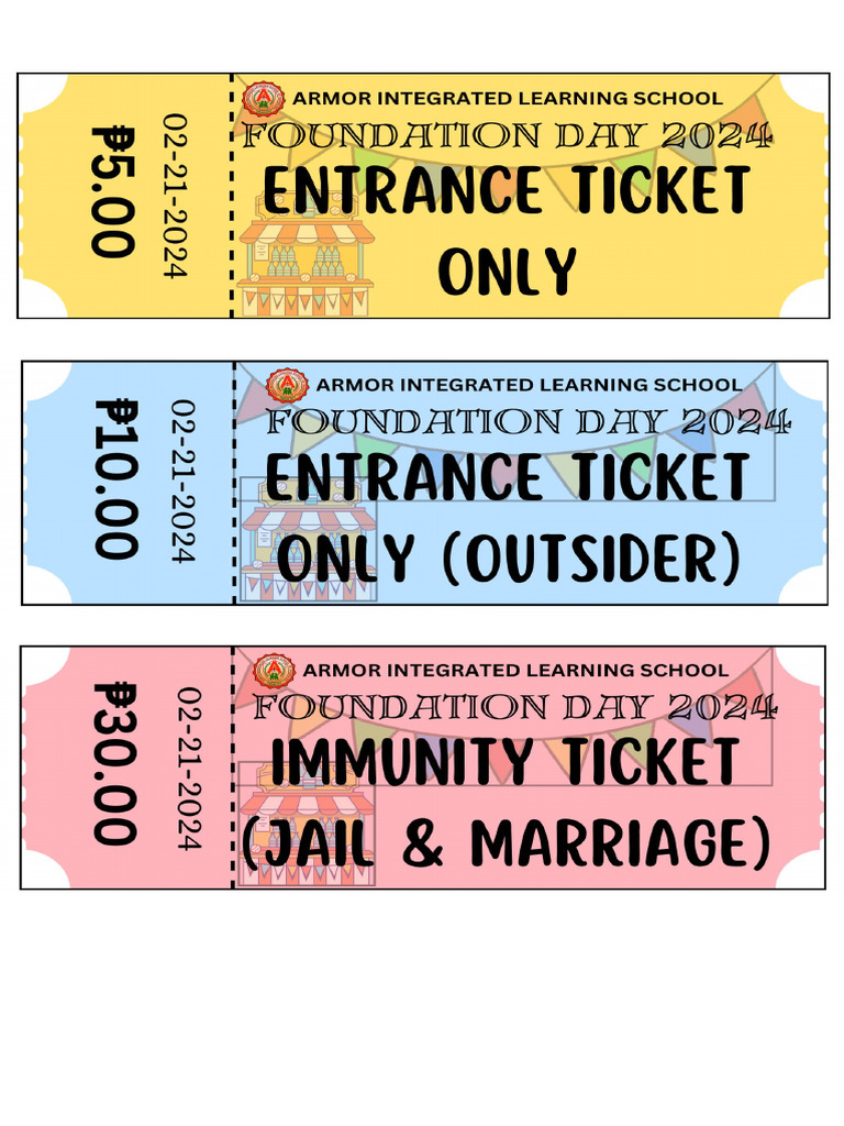 Ticket Menu | PDF