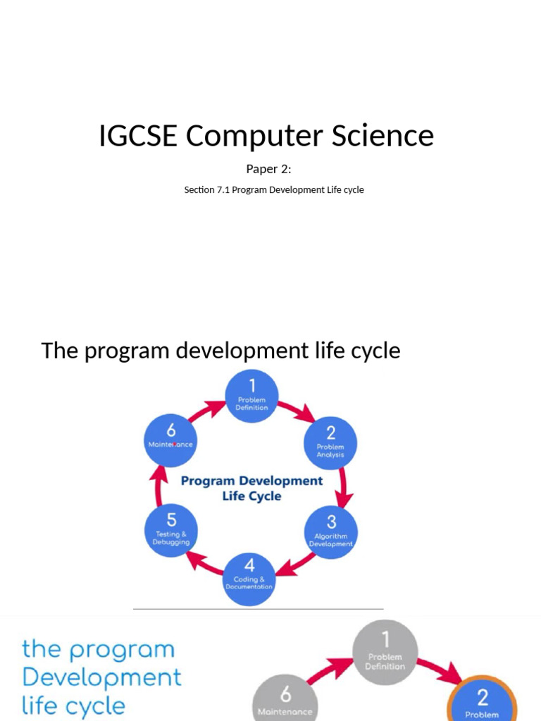 IGCSE Computer Science Program Development Guide | PDF | Control Flow ...