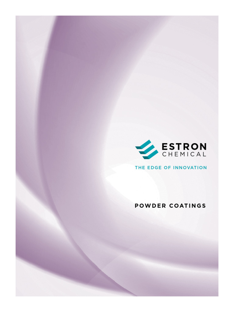 Estron Powder Coatings - March 2017 | PDF | Epoxy | Polymers