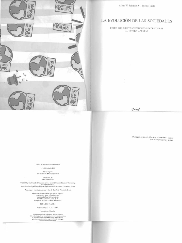 Johnson&Earle PDF Sociedad Evolución
