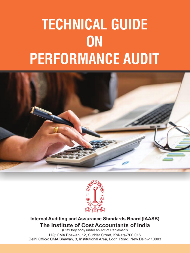 Technical Guide On Performance Audit | PDF | Audit | Financial Audit