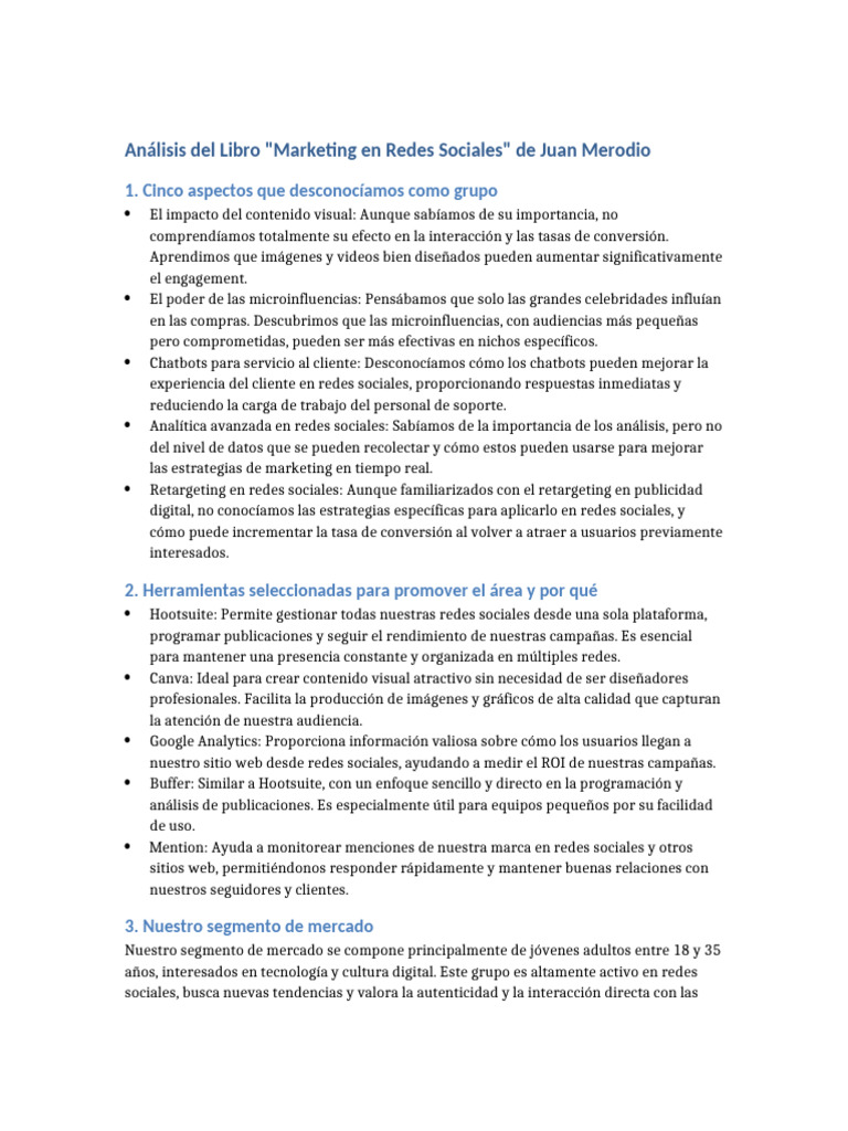 Estrategias de Marketing en Redes Sociales | PDF | Marketing ...
