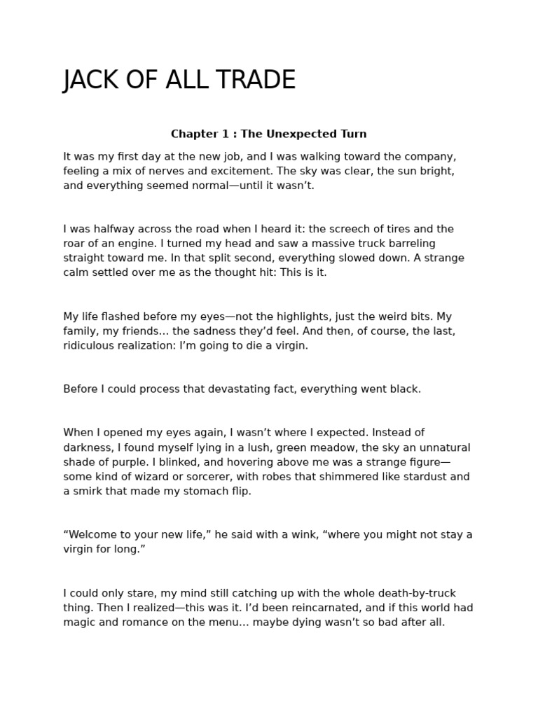 Jack of All Trade | PDF