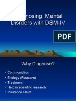 Diagnosing Mental Disorder