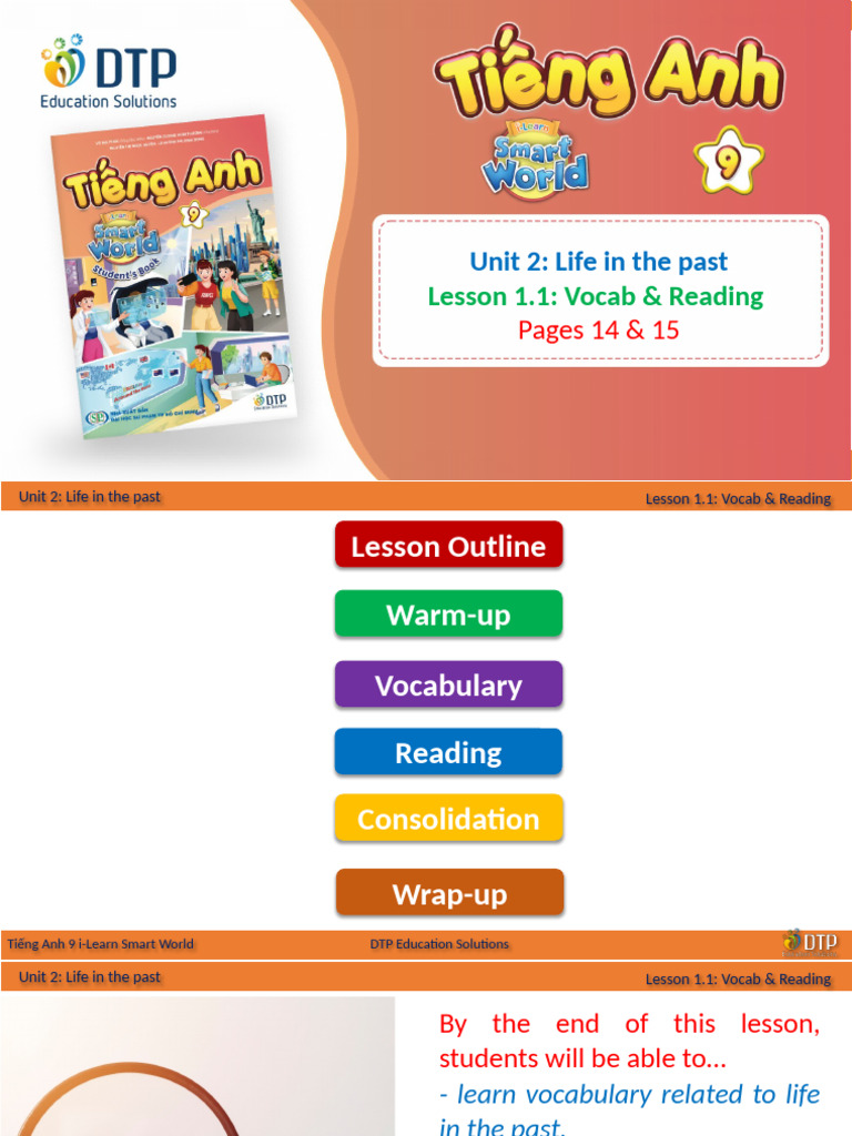 Unit 2 - Lesson 1.1 - Vocab & Reading - Pages 14 & 15 | PDF ...