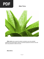 Crem de Aloe Vera Fcut n Cas | PDF