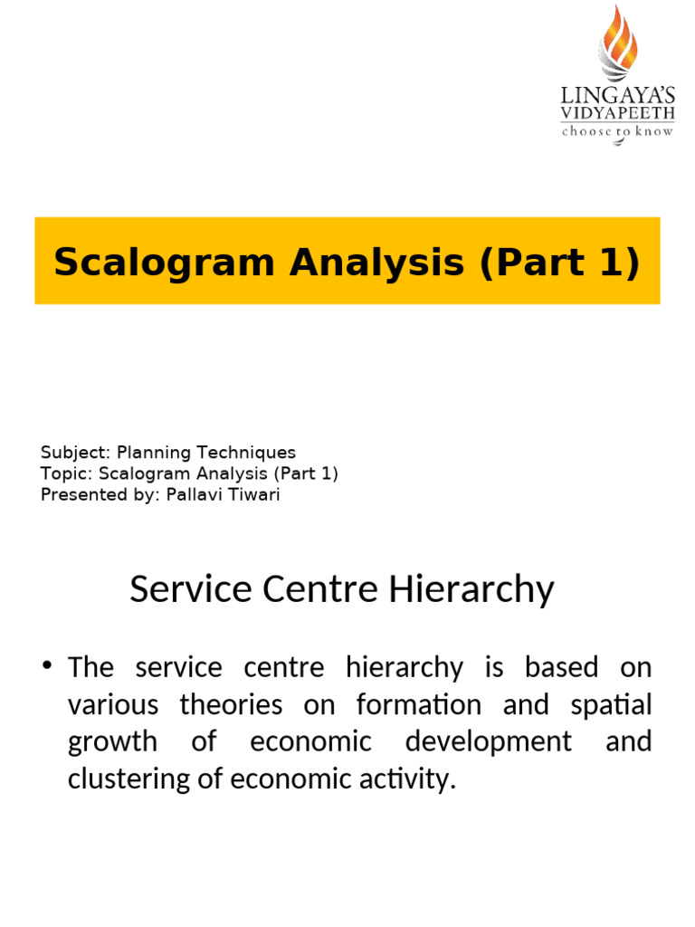 Understanding Scalogram Analysis | PDF