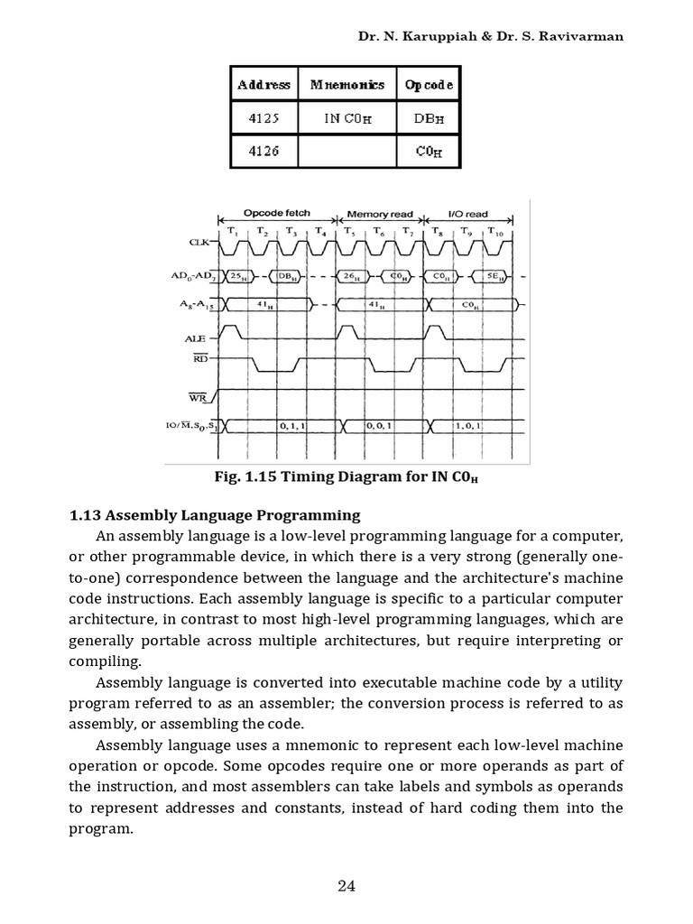 Microprocessors and Microcontrollers 24 | PDF