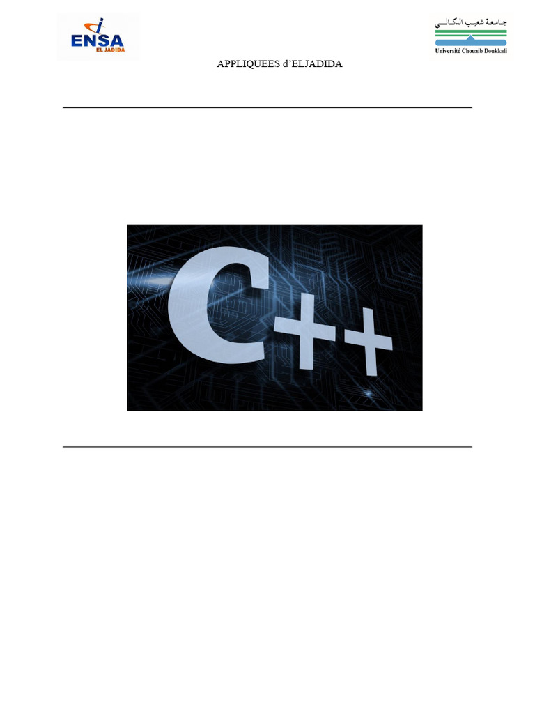 Compte rendu POO en C++ 2024/2025 | PDF | Programmation orientée objet ...