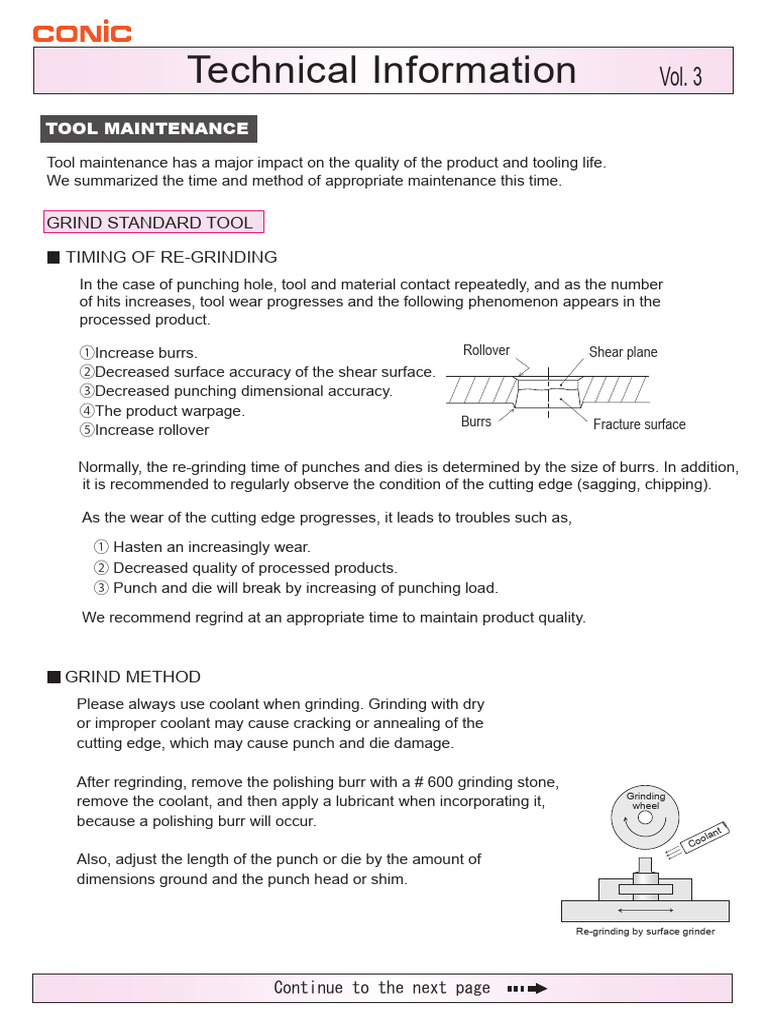 Essential Tool Maintenance Guide | PDF | Grinding (Abrasive Cutting) | Wear
