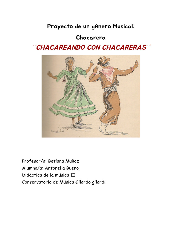 Genero - Chacarera | PDF | Las artes escénicas