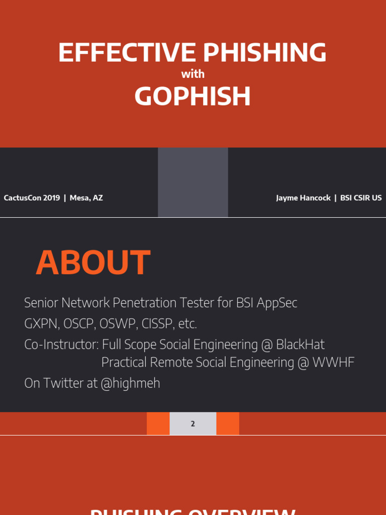 Effective Phishing With GoPhish | PDF | Phishing | Public Key 