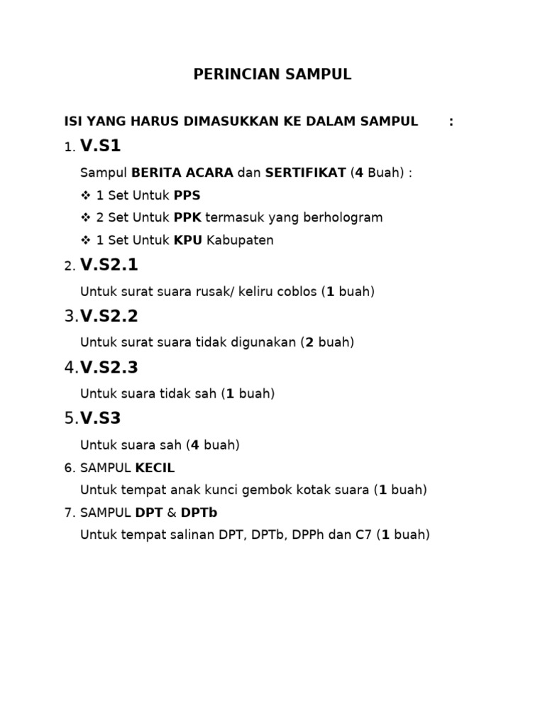 Perincian Sampul | PDF