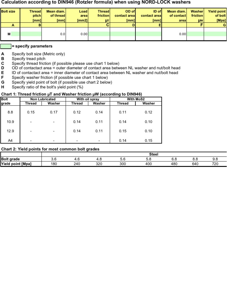 Torque Calculation Tools Overview | PDF