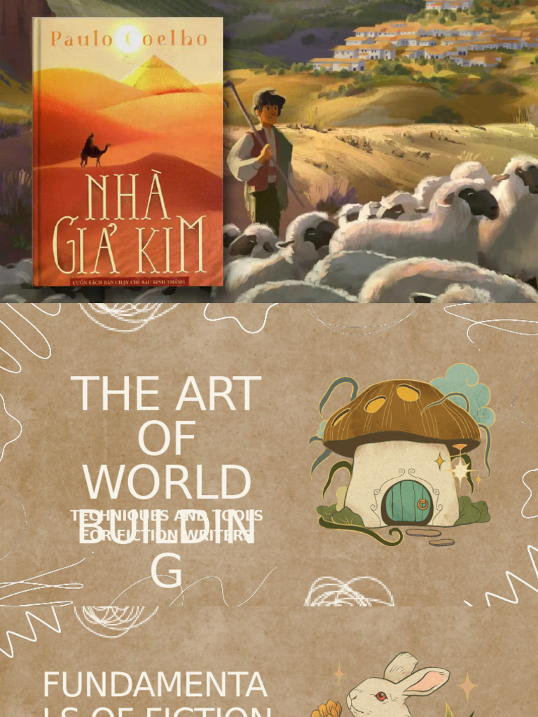 Beige Illustrated Writing and Literature Presentation | PDF