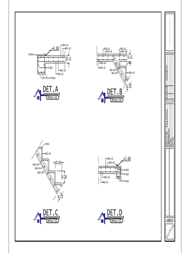 20 Det Revisions and Scale Details | PDF