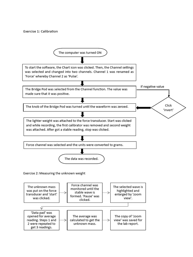 Calibration & Weight Measurement Guide | PDF
