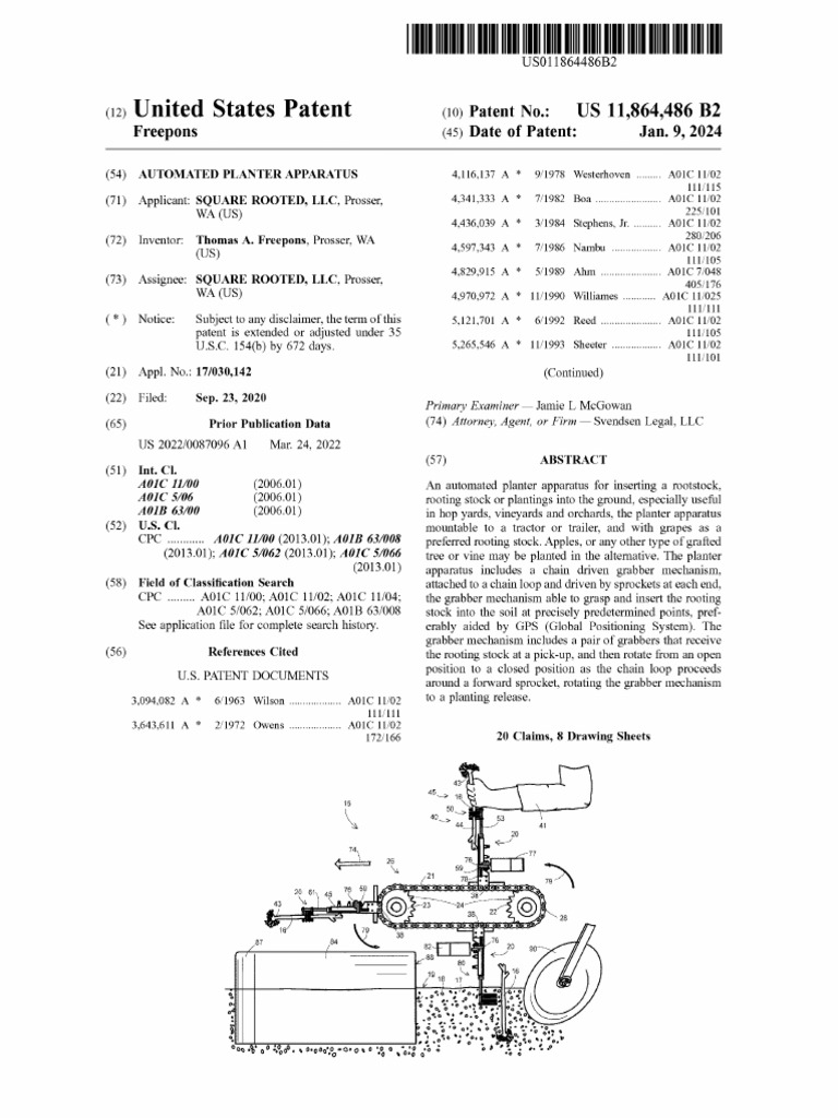 Us 11864486 B2 | PDF
