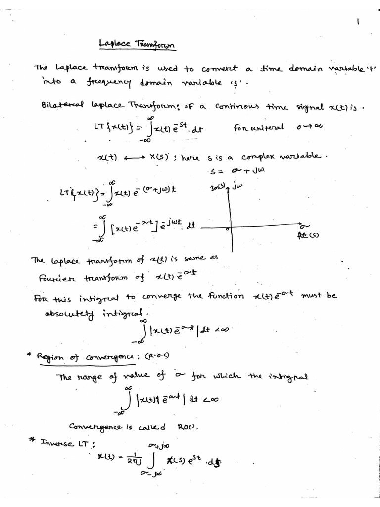 Laplace | PDF
