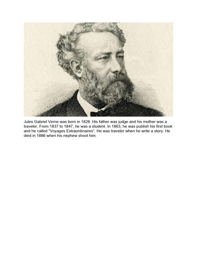 Jules Gabriel Verne | PDF | Poetry | Classics