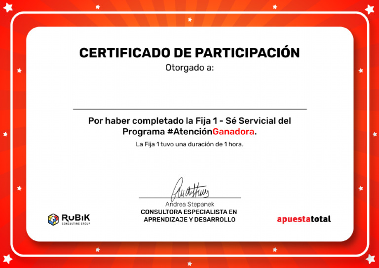 1 Certificado - Servicial | PDF