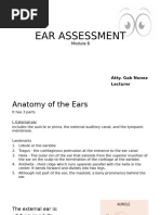 Ear Anatomy Labeling Worksheet | PDF