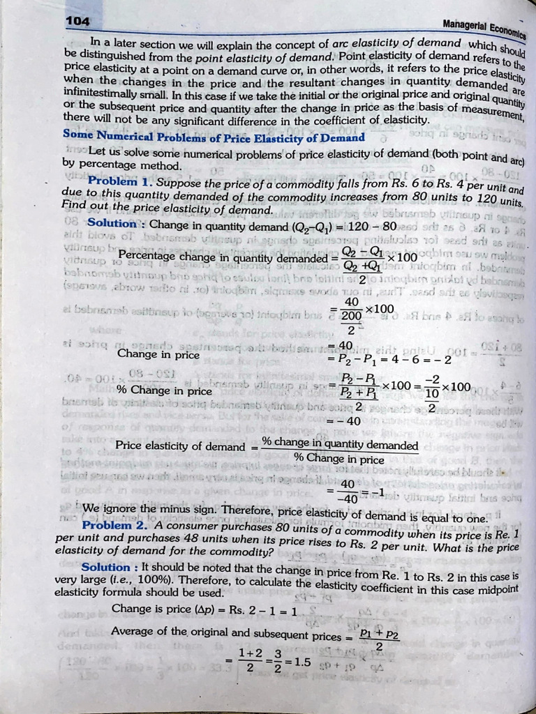 Price Elasticity | PDF | Price Elasticity Of Demand | Elasticity ...