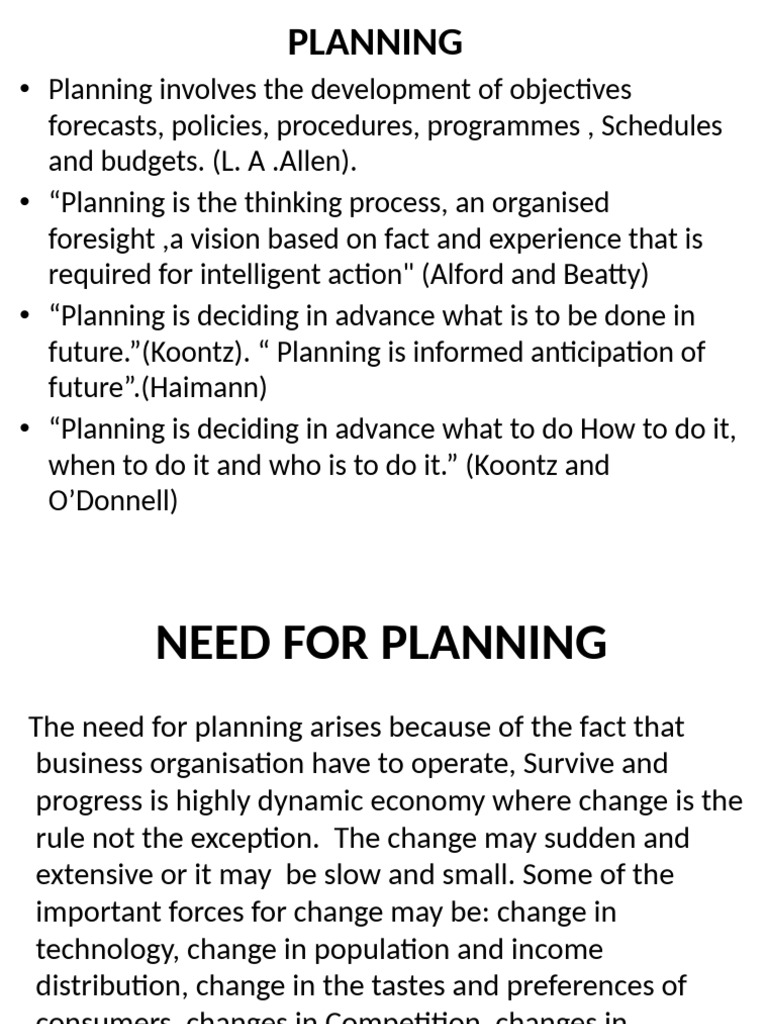 Planning 1 | PDF | Risk | Decision Making
