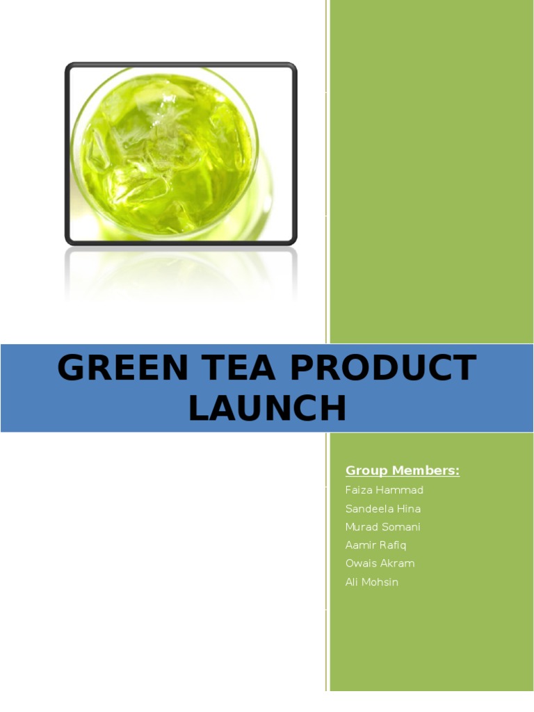 Green Tea Launch Strategy in Karachi | PDF | Market Segmentation ...