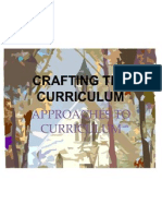 Crafting The Curriculum