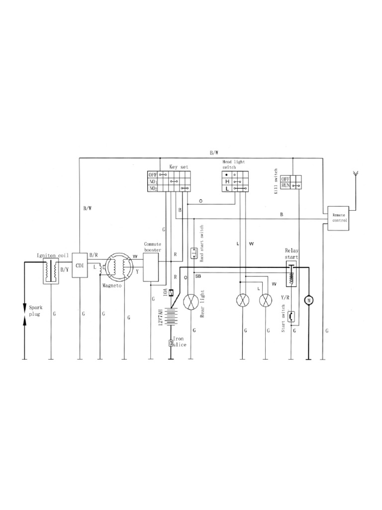 Coolster ATV-3050B-Wiring Diagram | PDF