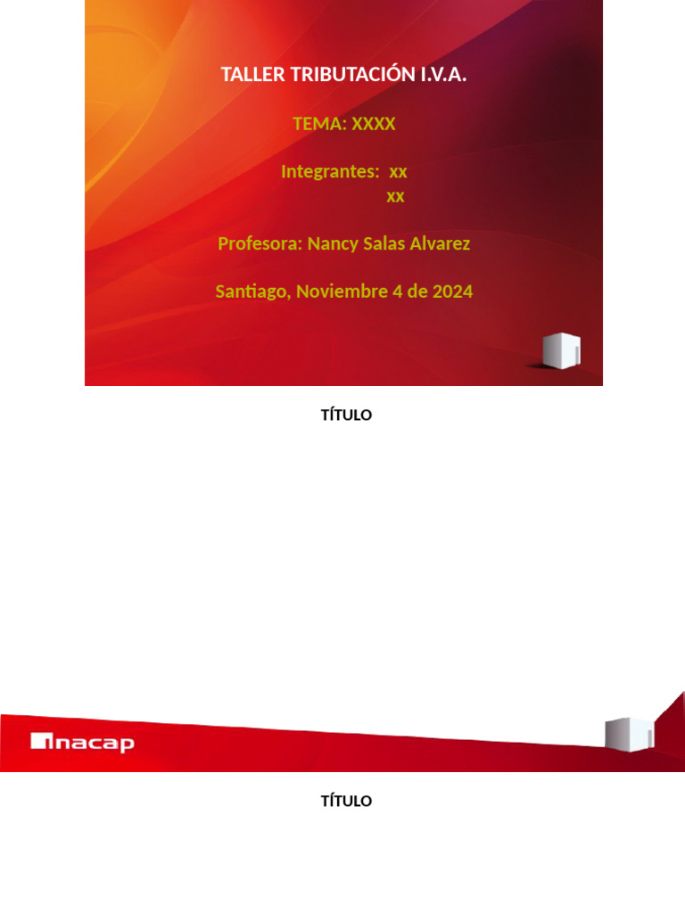 Formato Inacap | PDF