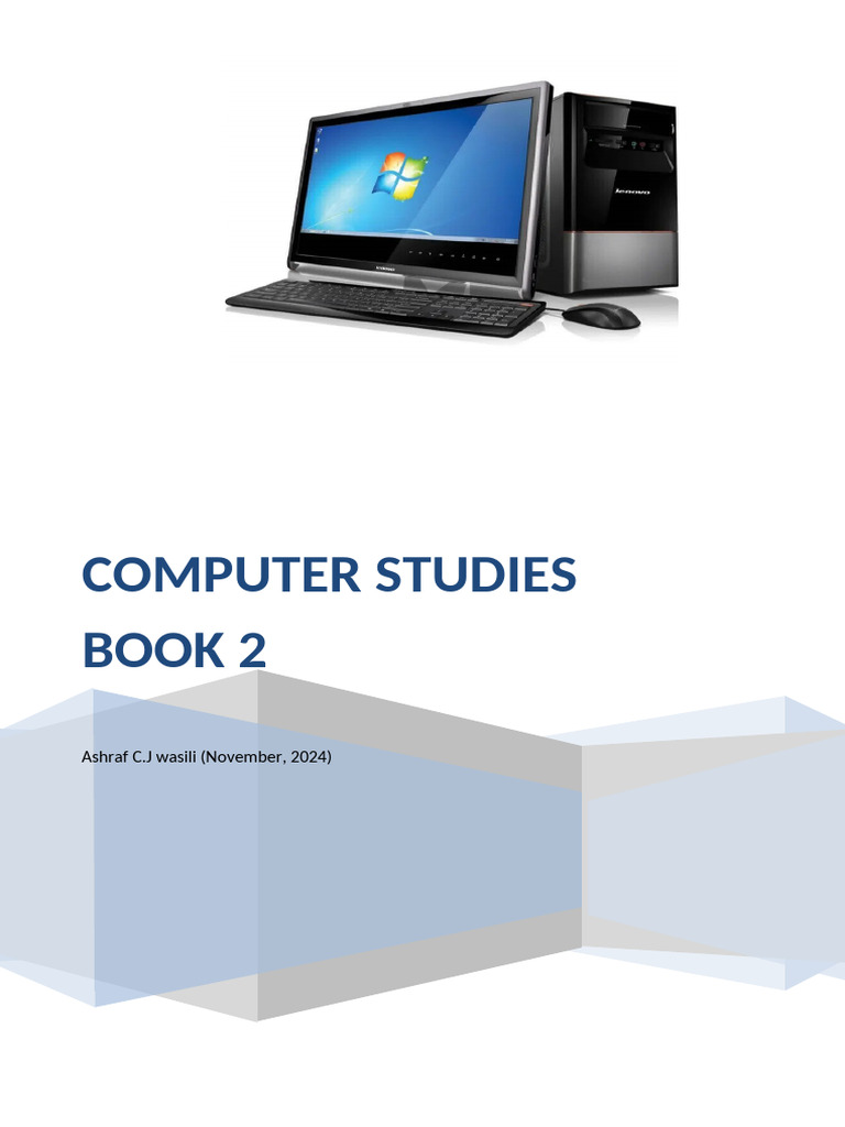 KLB Computer Studies Book 2 PDF | PDF | Microsoft Word | Computer Keyboard