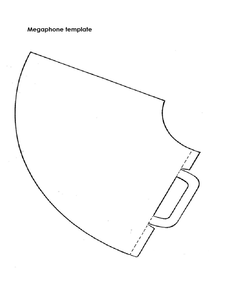 Megaphone Template 4 7 | PDF
