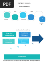 Berry Acculturation Model | PDF